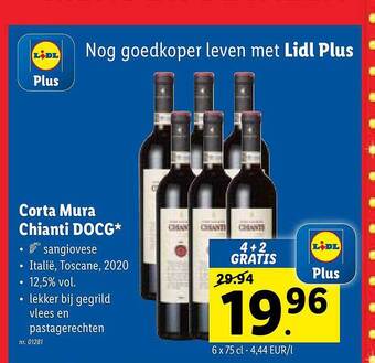 Lidl Corta mura chianti docg aanbieding