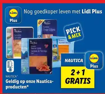Lidl Geldig op onze nauticaproducten aanbieding