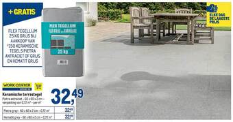 Makro Keramische terrastegel aanbieding