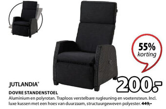Jysk Jutlandia dovre standenstoel aanbieding