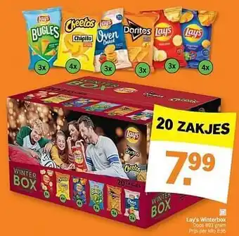 Lay`s winterbox Doos 893 gram