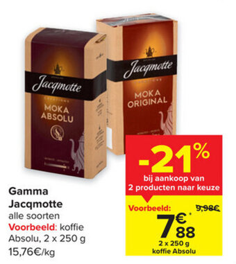 Carrefour Market Gamma Jacqmotte aanbieding
