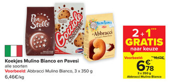 Koekjes Mulino Bianco en Pavesi