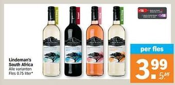 Lindeman`s south africa