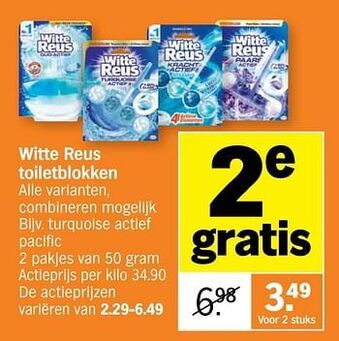 Albert Heijn Witte reus toiletblokken aanbieding