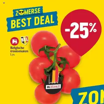 Delhaize Belgische Trostomaten aanbieding