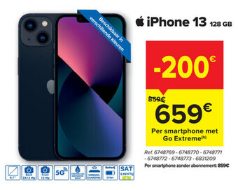 Carrefour Market iPhone 13 128 GB aanbieding