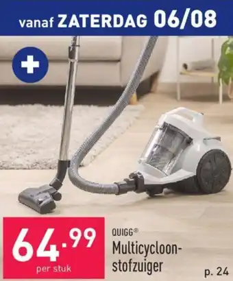 ALDI Quigg Multicycloon stofzuiger aanbieding