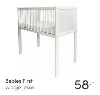 Bebies first wiegje jesse