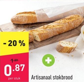ALDI Artisanaal stokbrood aanbieding