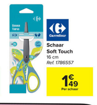 Carrefour Schaar soft touch aanbieding