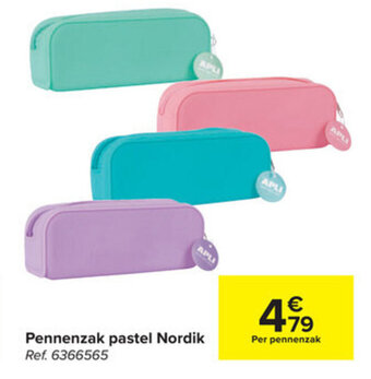Pennenzak pastel nordik