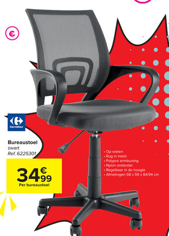 Carrefour Bureaustoel aanbieding