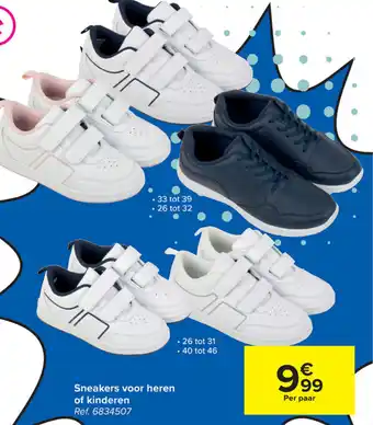 Sneakers voor heren of kinderen