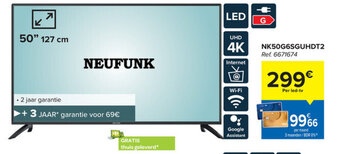 Carrefour Neufunk NK50G6SGUHDT2 aanbieding