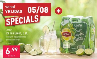 ALDI Lipton Ice Tea Green, 6 st. aanbieding