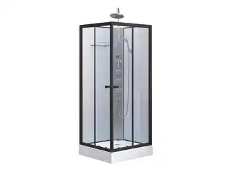 Hubo Aqualine helios complete douchecabine 90x90x230 cm vierkant aanbieding