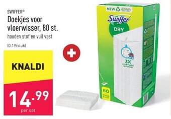 ALDI Swiffer Doekjes voor vloerwisser, 80 st. aanbieding