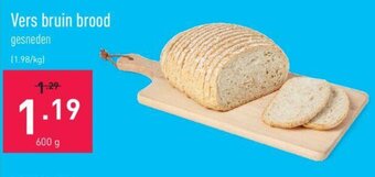 ALDI Vers bruin brood aanbieding