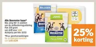 Jong 48+ in plakken van de zelfbedieningsafdeling pak 150 gram