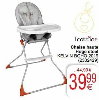Cora Chaise haute hoge stoel kelvin boho 2019 aanbieding
