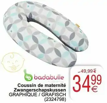 Cora Coussin de maternité zwangerschapskussen graphique - grafisch aanbieding