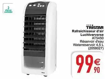 Cora Tristar rafraichisseur d`air luchtververse at5450 aanbieding