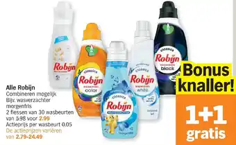 Alle robijn combineren mogelijk bijv. wasverzachter morgenfris
