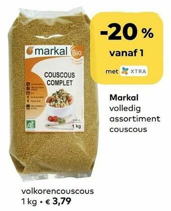 Bio Planet Markal volkorencouscous aanbieding