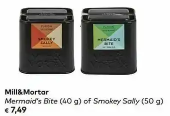 Mill+mortar mermaid`s bite of smokey sally