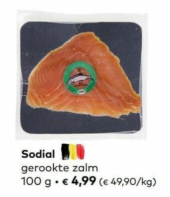 Sodial gerookte zalm