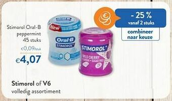 OKay Stimorol oral-b peppermint aanbieding