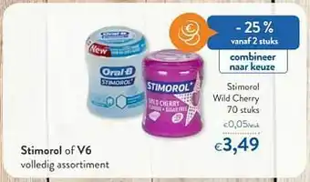 Stimorol wild cherry