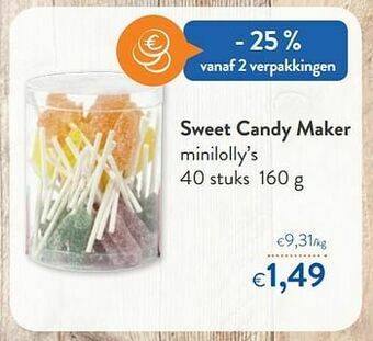 Sweet candy maker minilolly`s