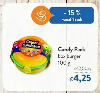 OKay Candy pack box burger aanbieding