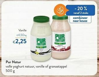 OKay Pur natur vanille aanbieding