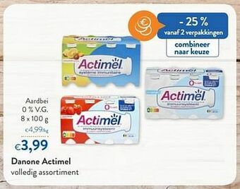 OKay Danone actimel aardbei aanbieding