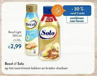 OKay Becel light aanbieding