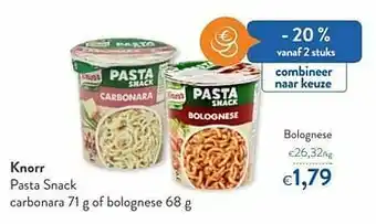 OKay Knorr bolognese aanbieding