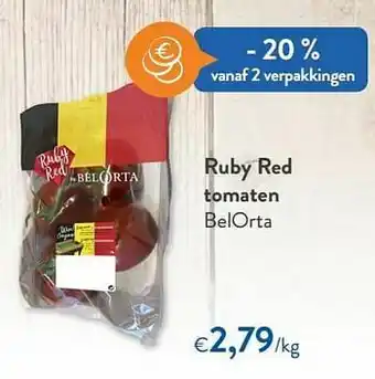 Ruby red tomaten belorta