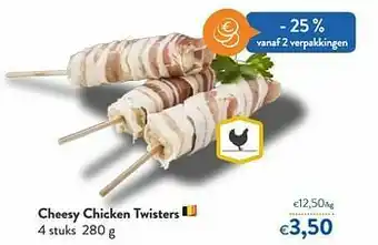 OKay Cheesy chicken twisters aanbieding