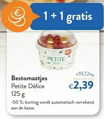 Bestomaatjes petite délice