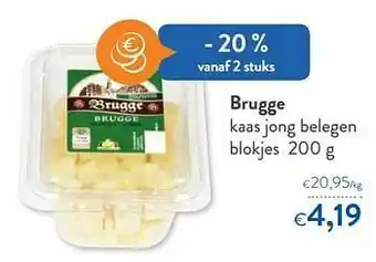 Brugge kaas jong belegen blokjes