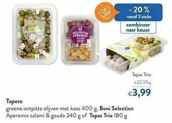 OKay Tapero tapas trio aanbieding
