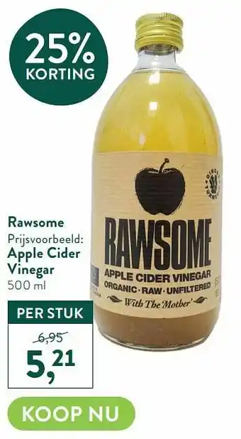 Apple cider vinegar