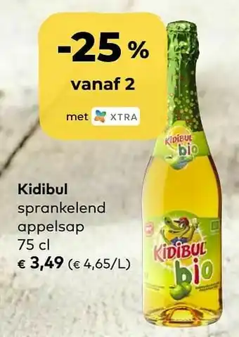 Bio Planet Kidibul sprankelend appelsap aanbieding