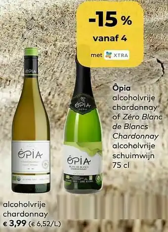 Ôpia alcoholvrije chardonnay