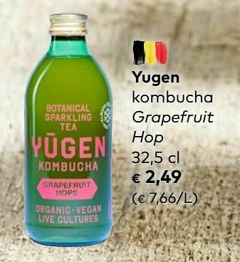 Yugen kombucha grapefruit hop