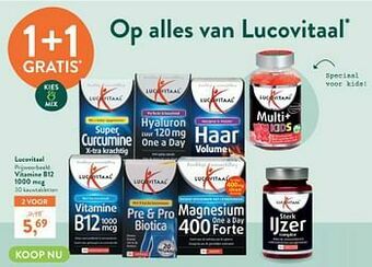 Holland & Barrett Vitamine b12 1000 mcg aanbieding