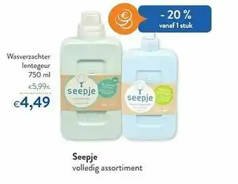 OKay Seepje wasverzachter lentegeur aanbieding